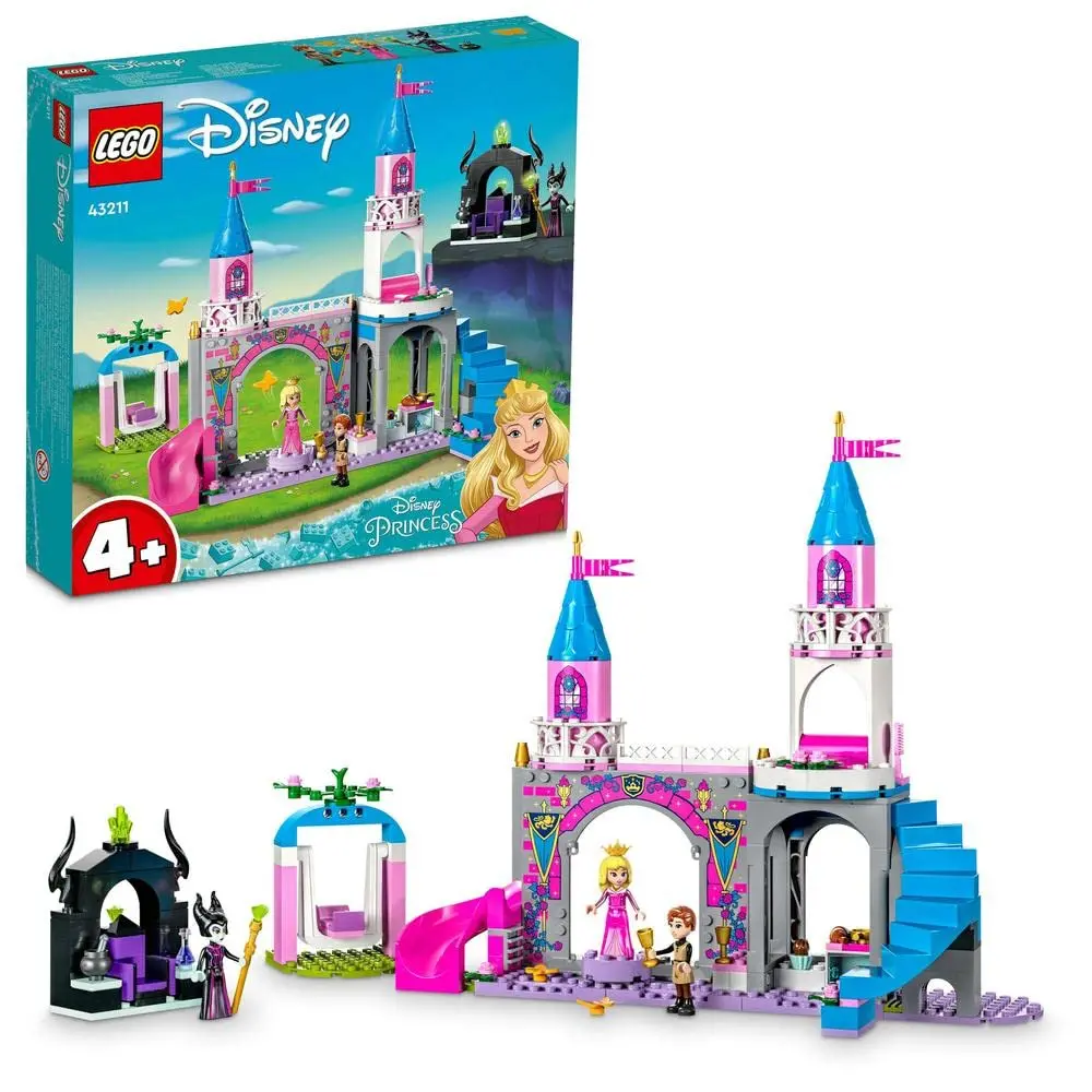 Lego Disney Aurora’S Castle Building Kit For Ages 4+ 1