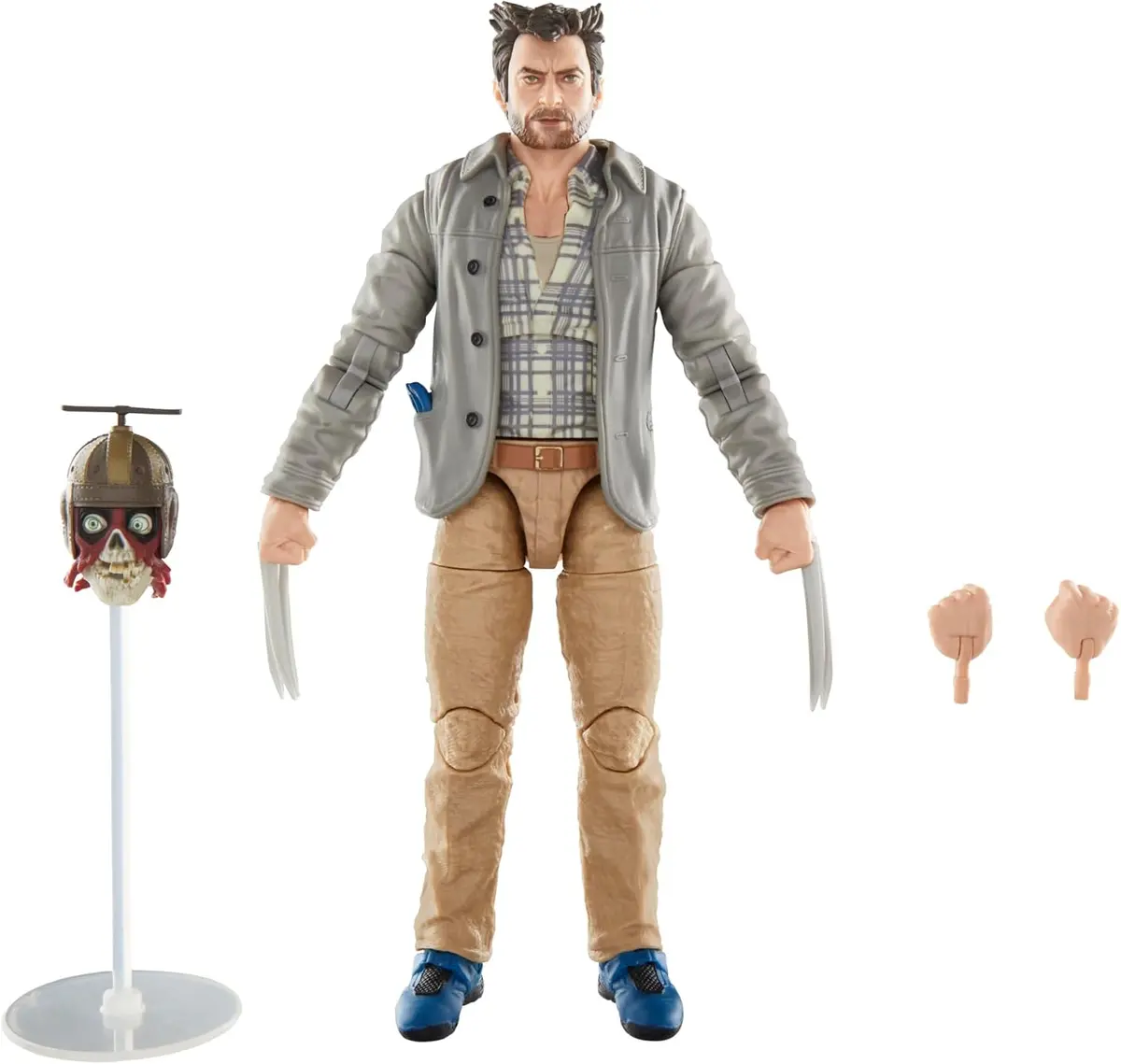 Marvel Legends Series Headpool Logan 6 Inch Wolverine Action Figure For Kids And Collectors 1