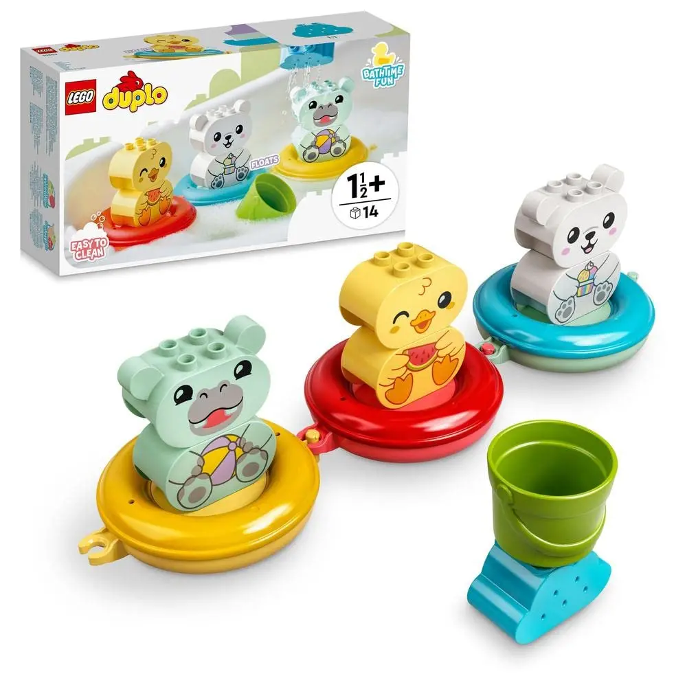Lego Duplo My First Bath Time Fun - Floating Animal Train Building Kit For Ages 2+ 1