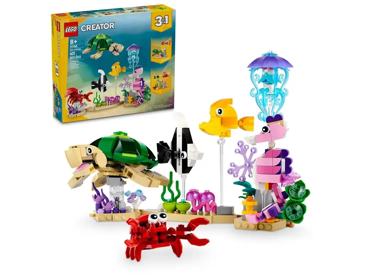 Lego Creator Sea Animals Building Kit For Ages 8+ 1