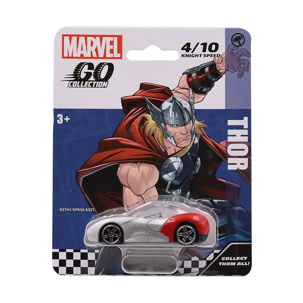 Marvel Go 1:64 Diecast Thor Knight Speed Toy Car For Collection For Ages 3 Years And Up 1