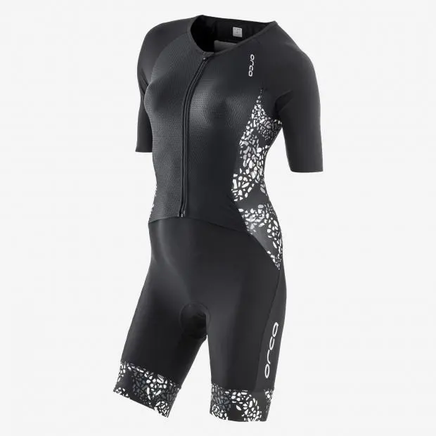 Womens 226 Short Sleeve Race Suit Bk-W 1