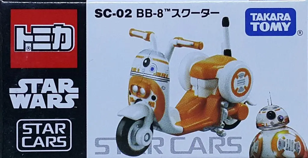 Takara Tomy 86743 Tomica Star Wars Star Cars Sc-02 Bb-8 Scooter (Epc-1103-13) 存 1