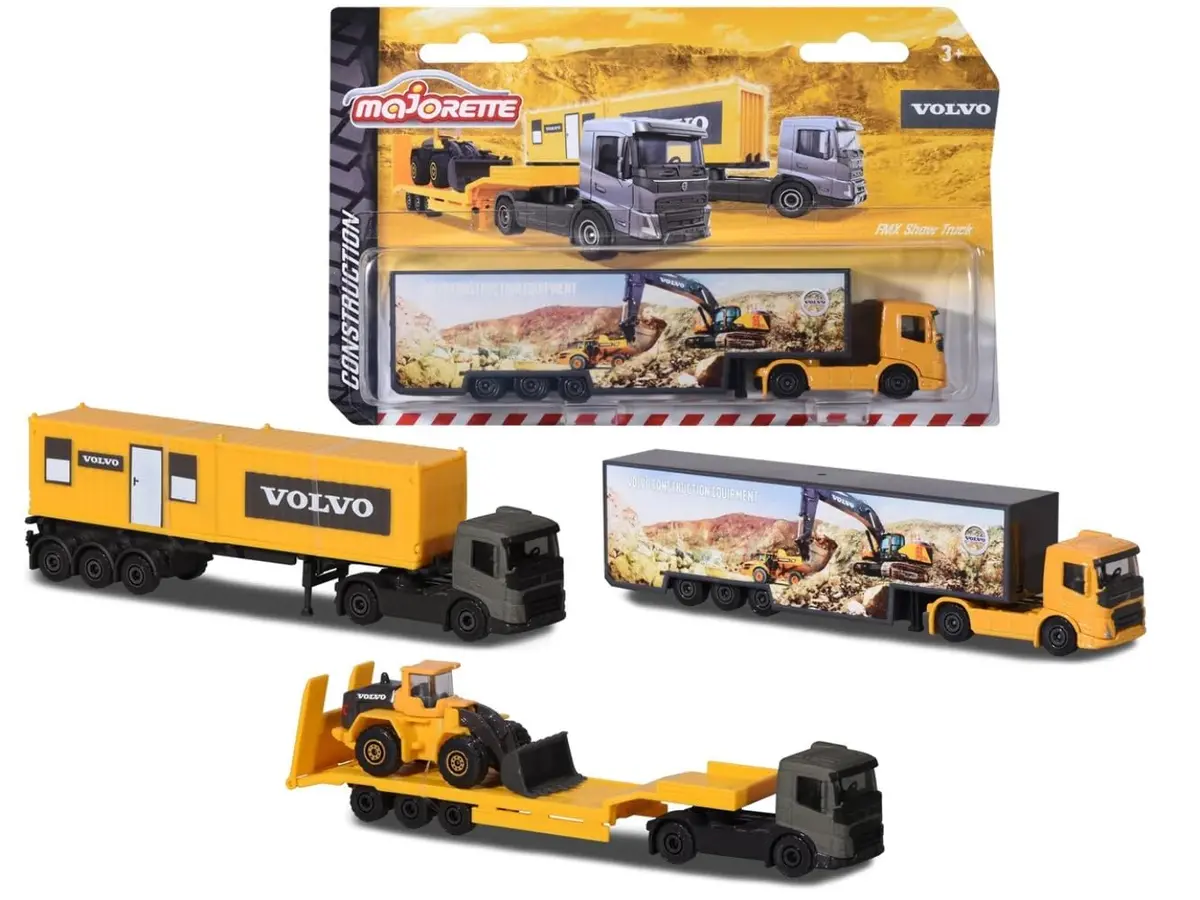 Majorette Volvo Transporter Truck - Design & Style May Vary, Only 1 Model Included 1