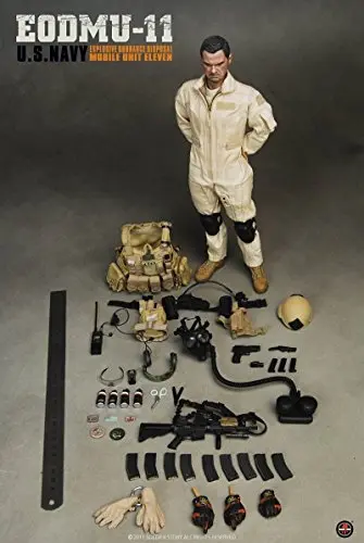 1:6 Soldier Story Ss055 Figure Us Navy Eodmu-11 Explosive Ordnance Disposal Mobile Unit Eleven 爆炸品處理組 Piu/F50-750 B20758387 1