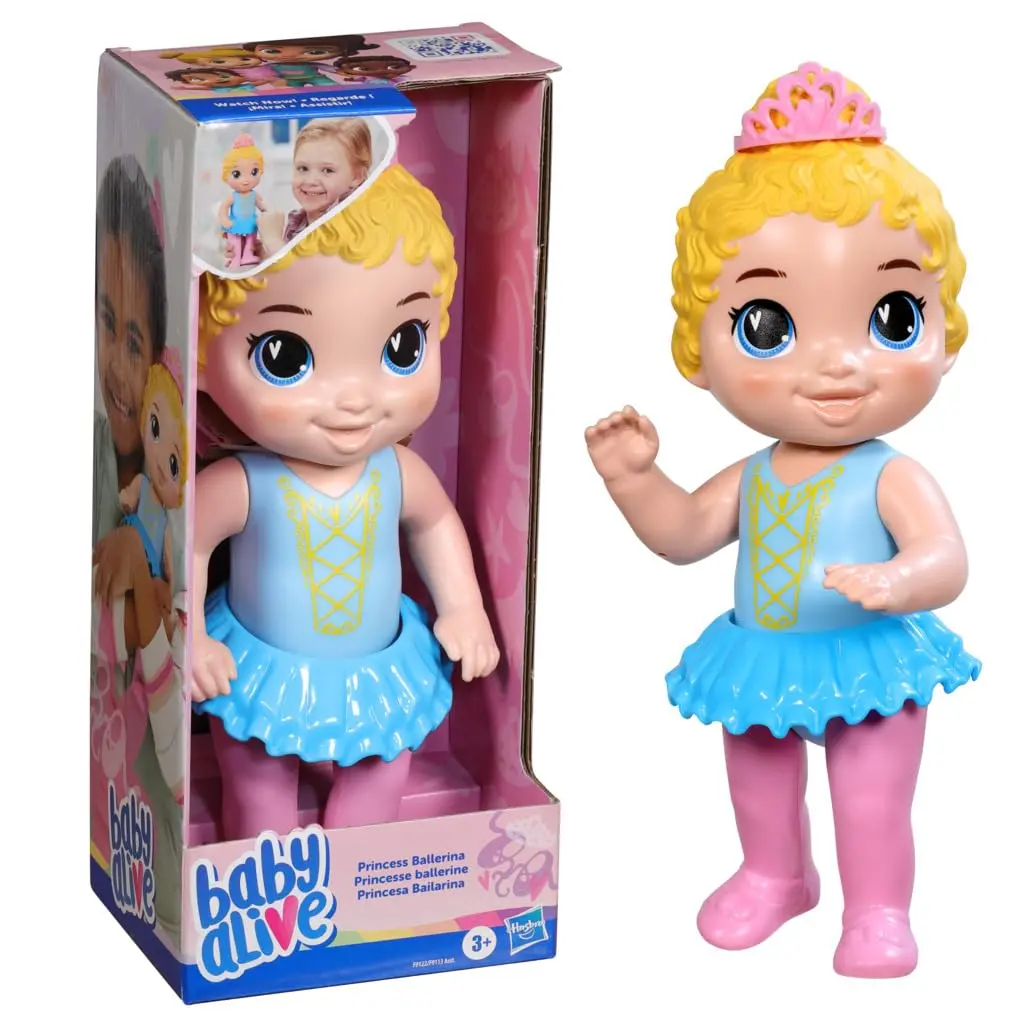 Baby Alive 10.25 Inches Princess Ballerina Blonde Hair Baby Doll For Kids Ages 3 Years And Up 1