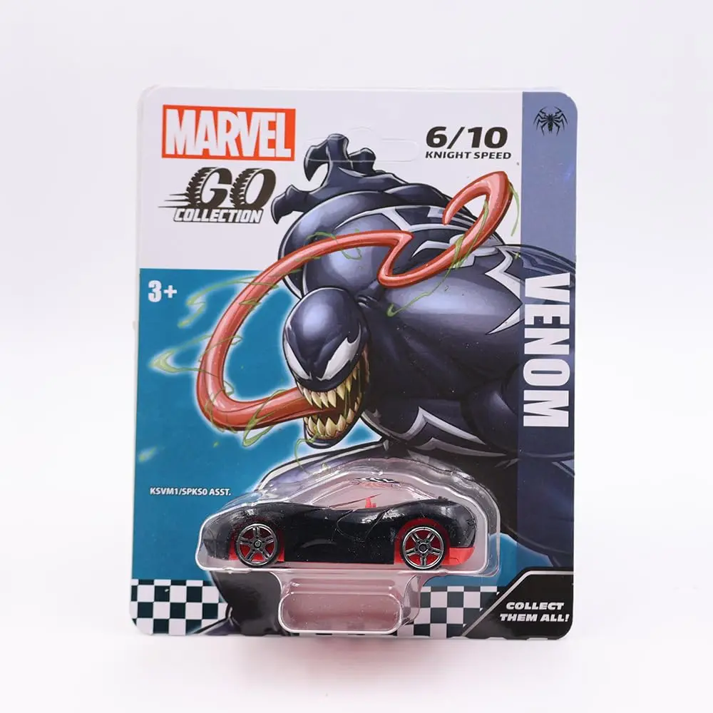Marvel Go 1:64 Diecast Venom Knight Speed Toy Car For Collection For Ages 3 Years And Up 1