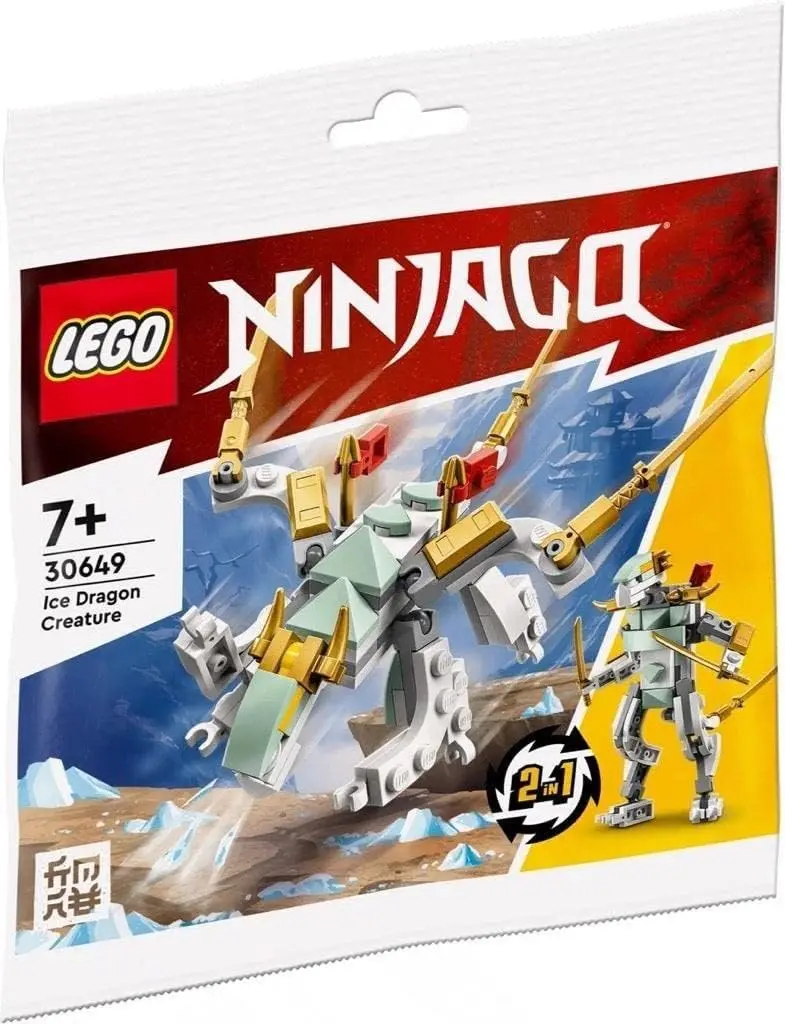 Lego Ninjago Ice Dragon Creature Building Kit For Ages 7+ 1