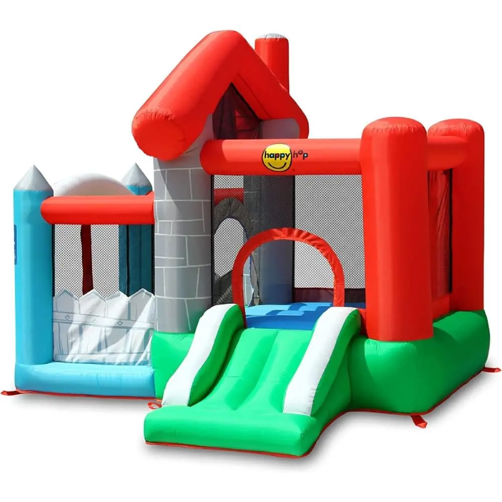 Happy Hop Happy House Bouncy Castle For Kids Ages 3 Years And Up 2