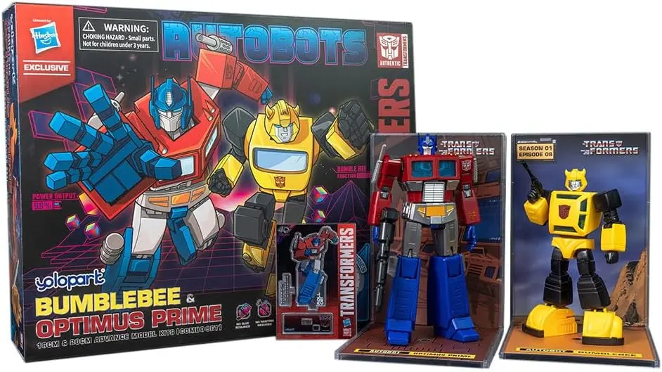 Transformers Amk Series W2 Generation One Optimus Prime And Bumblebee Combo Pack Collectible Action Figure For Kids Ages 15+ 1