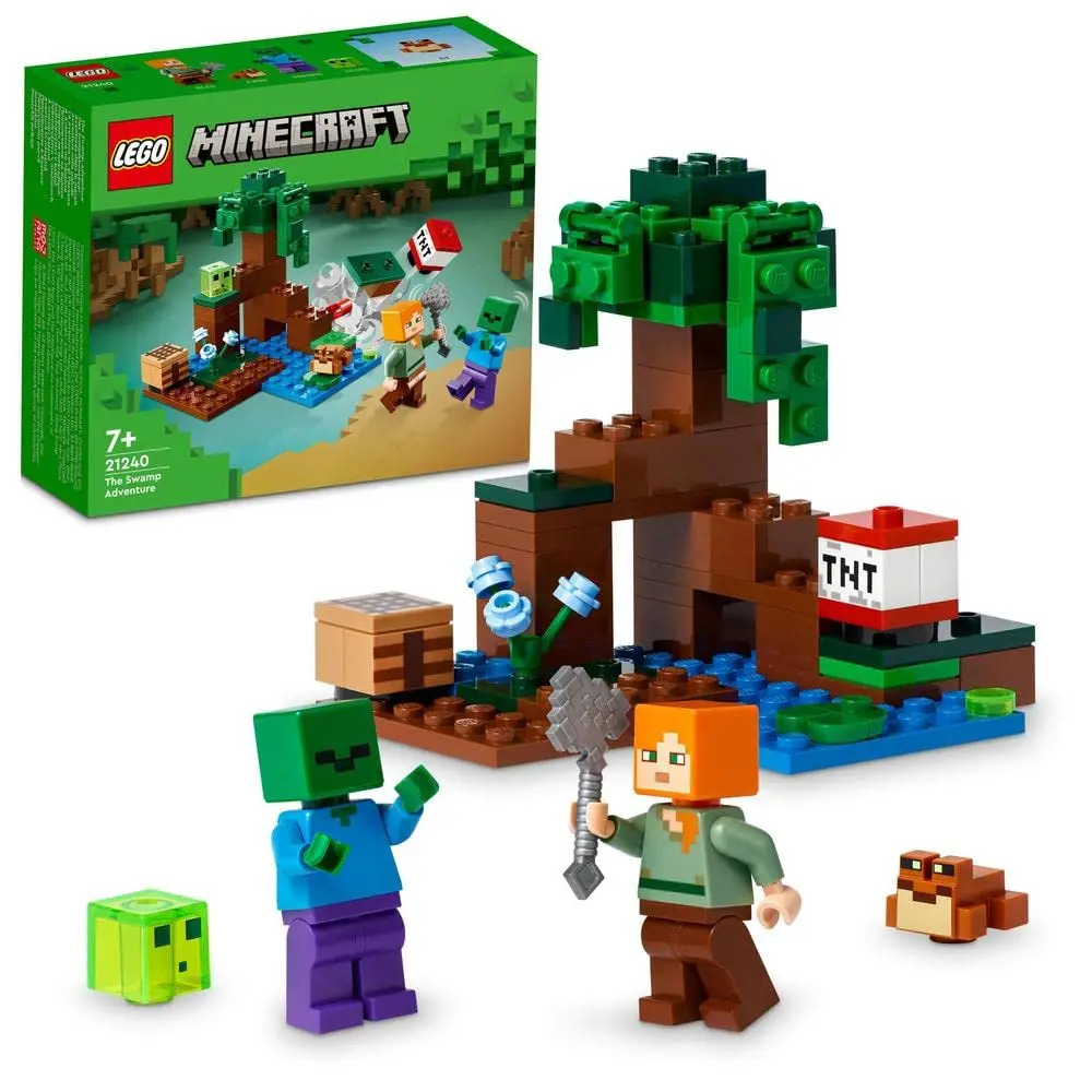 Lego Minecraft The Swamp Adventure Building Kit For Ages 7+ 1