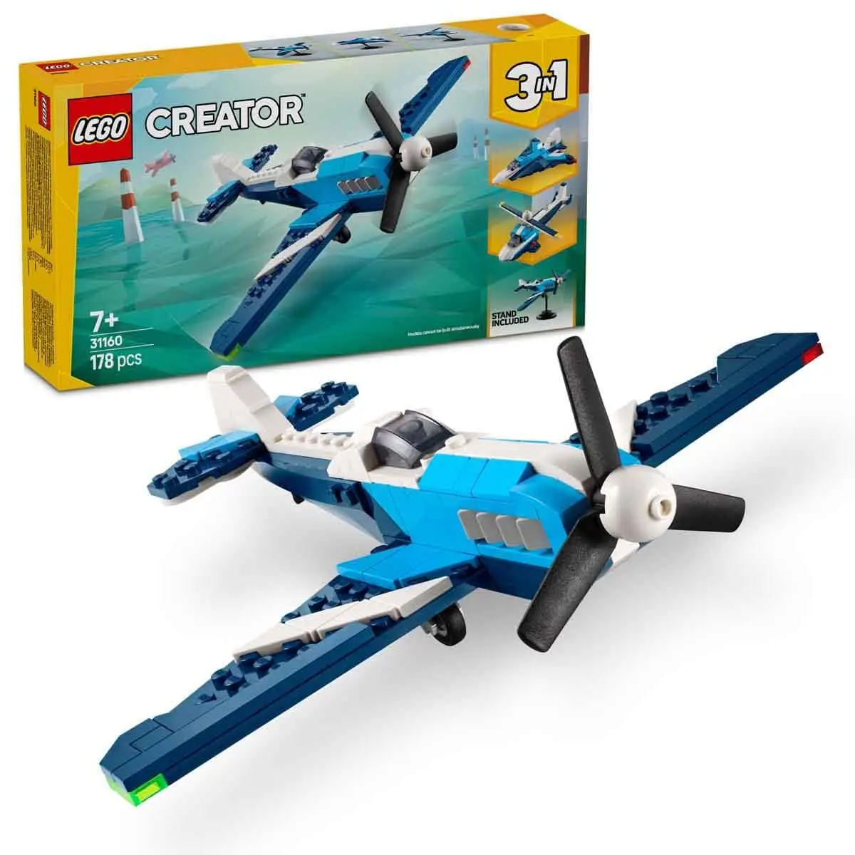 Lego Creator 3In1 Aircraft Race Plane Building Kit For Ages 7+ 1