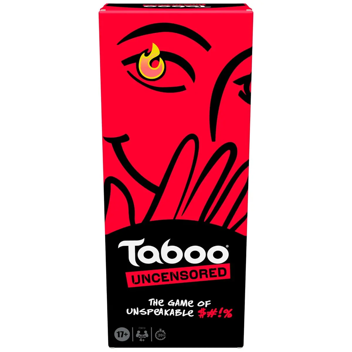 Hasbro Gaming Taboo Uncensored Board Game For Ages 17+ 1