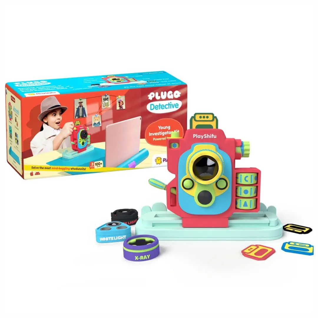 Playshifu Plugo Detective - Interactive Stem Spy Kit For Kids Ages 4 Years & Up (App Based, Device Not Included) 1