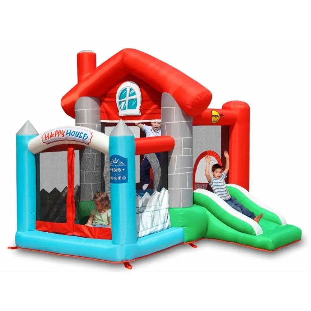Happy Hop Happy House Bouncy Castle For Kids Ages 3 Years And Up 1