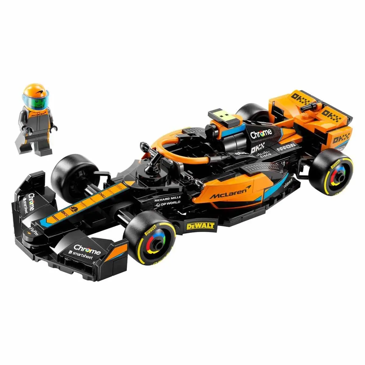 Lego Speed Champions 2023 Mclaren Formula 1 Race Car Building Kit For Ages 9+ 2