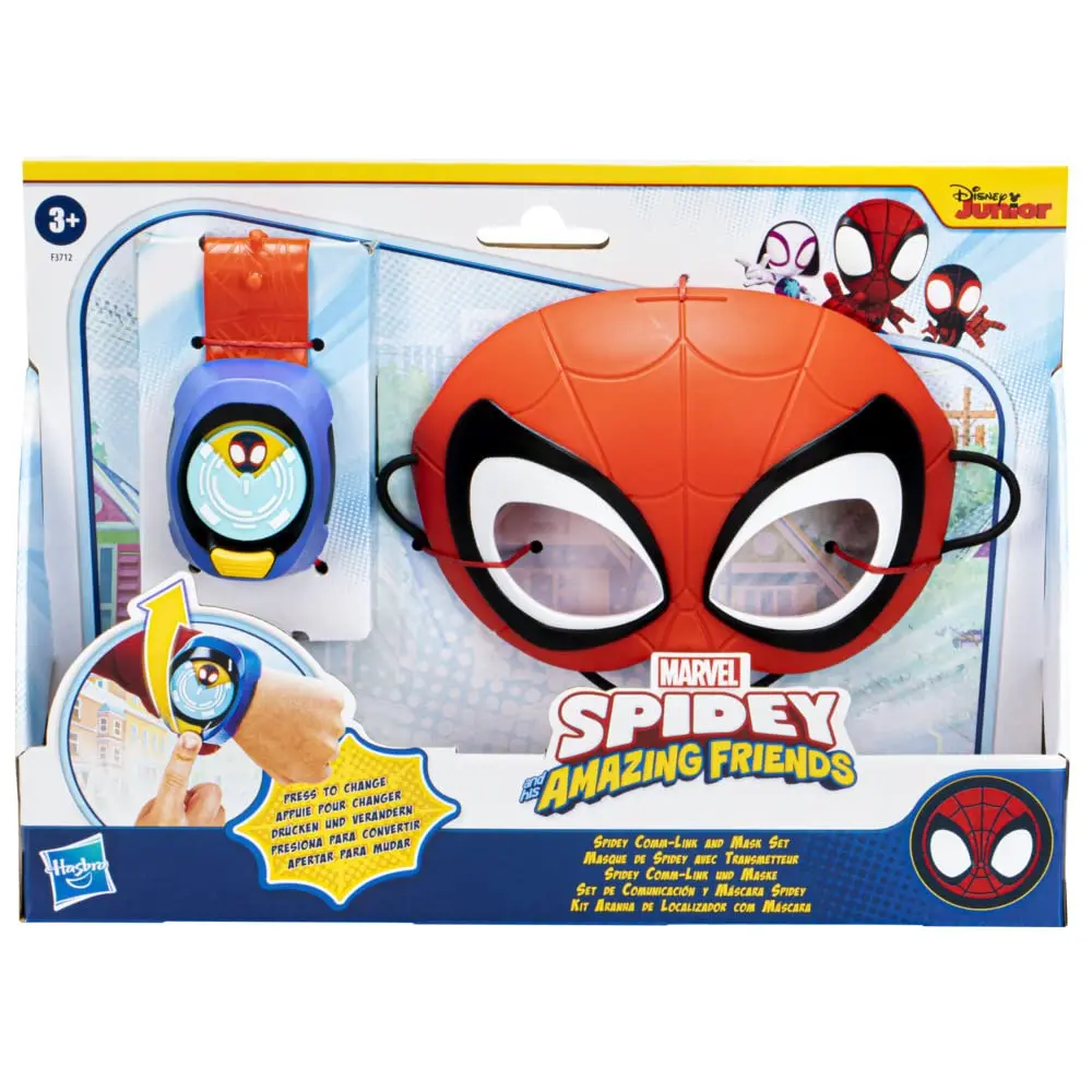 Marvel Spidey And His Amazing Friends Spidey Comm-Link And Mask Set Role Play Toy For Ages 3 And Up 2