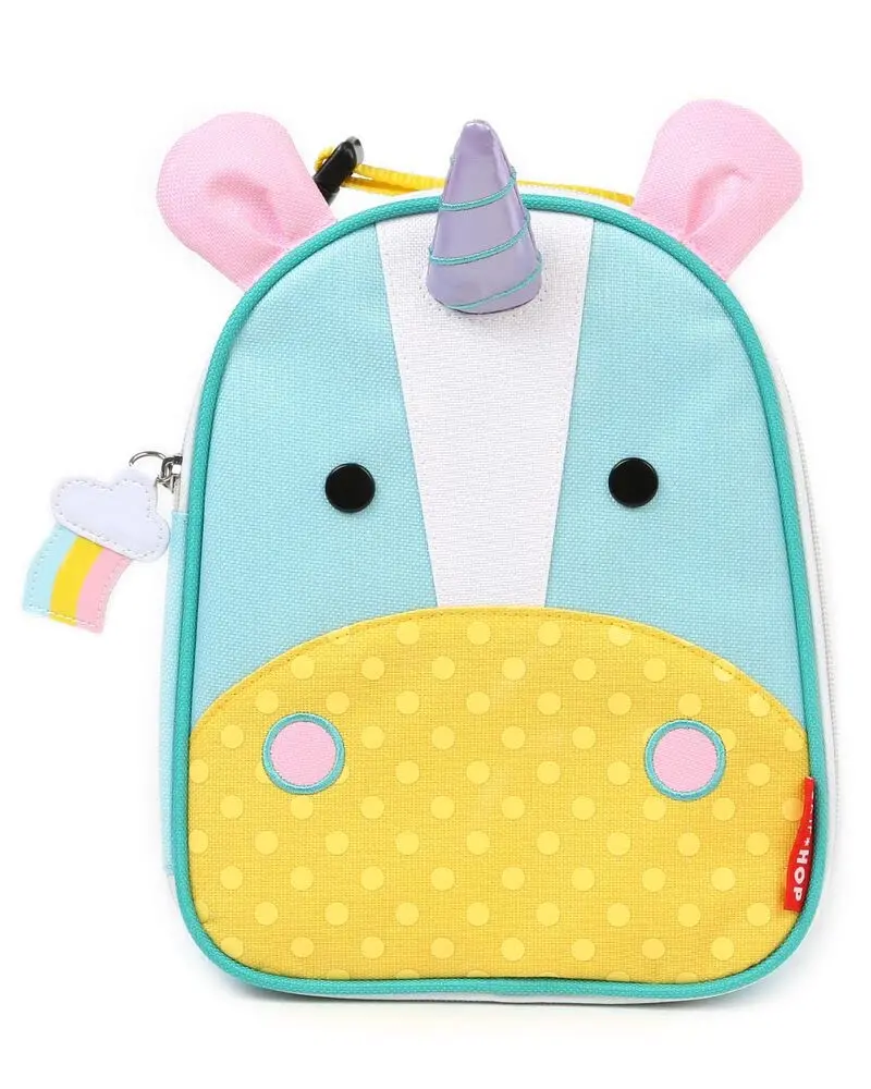 Skip Hop Zoo Lunchie Insulated Kids Lunch Bag, Unicorn For Kids Ages 3+ 1