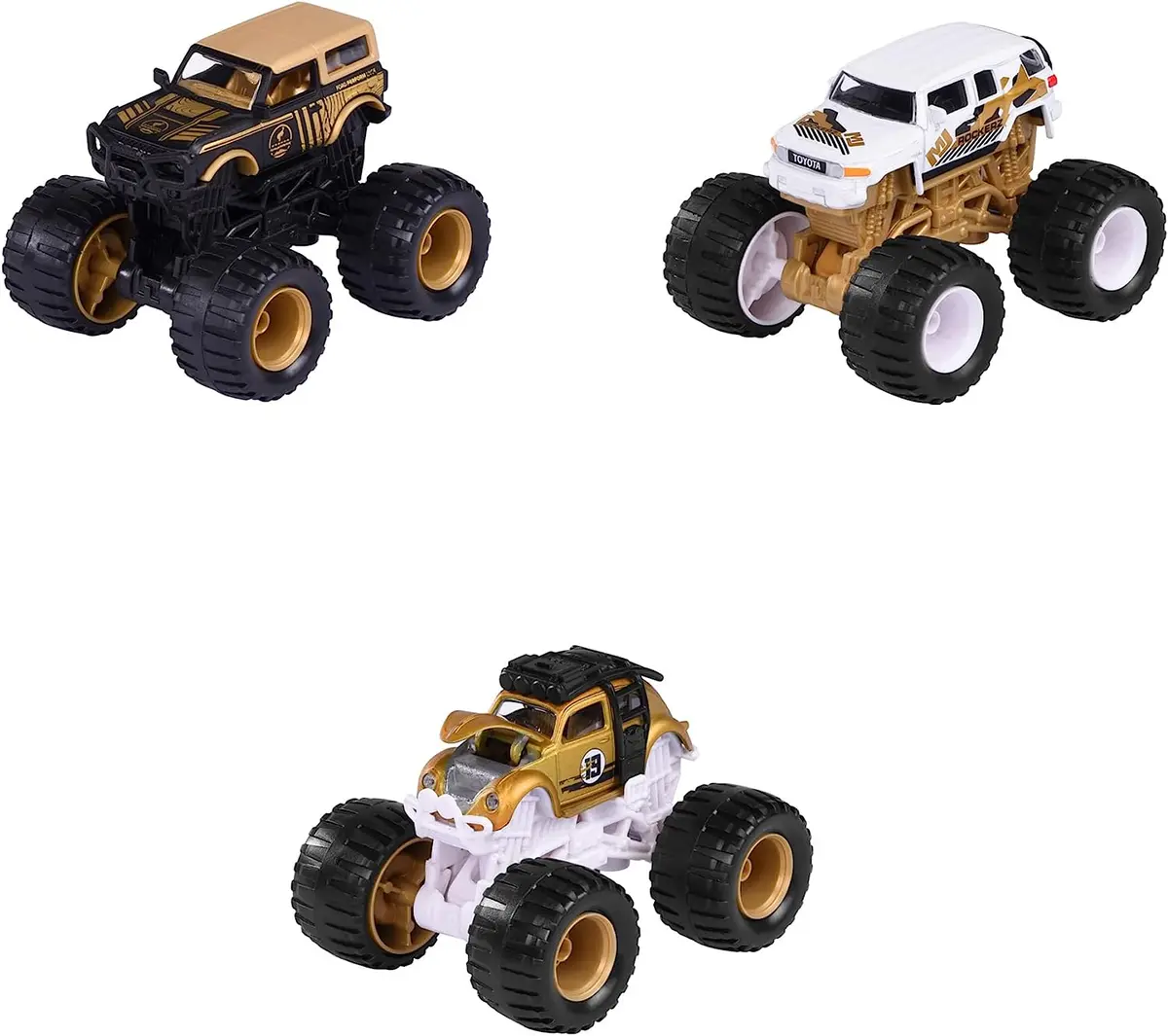 Majorette Limited Edition 9 Gold Rockerz Cars - Design & Style May Vary, Only 1 Model Included 1