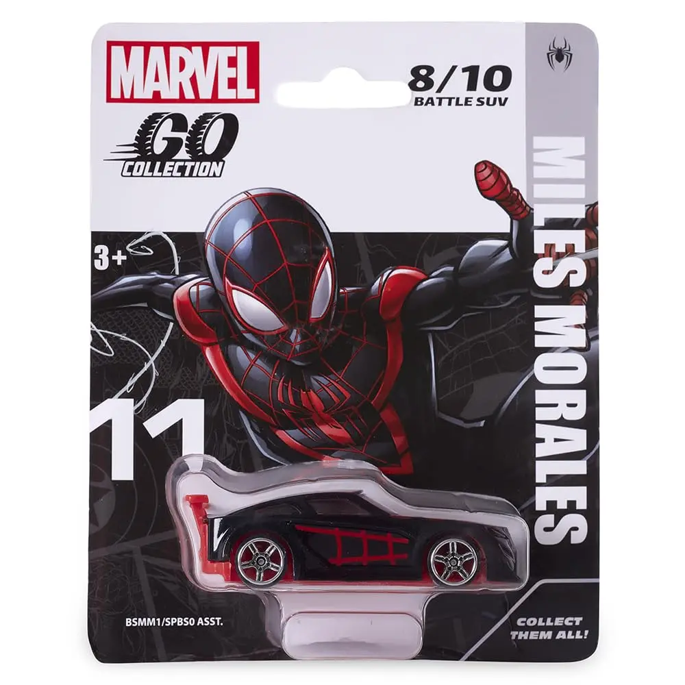 Marvel Go 1:64 Diecast Miles Morales Battle Suv Toy Car For Collection For Ages 3 Years And Up 1