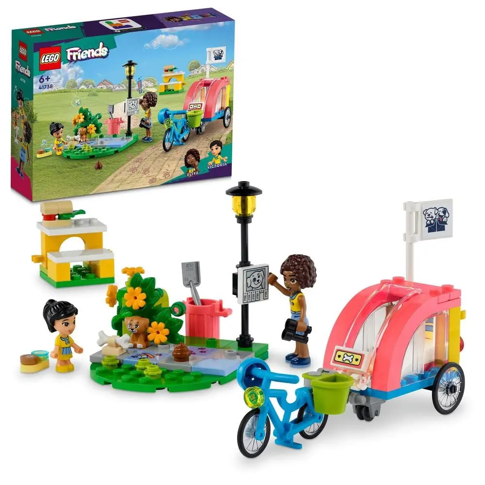 Lego Friends Dog Rescue Bike Building Kit For Ages 6+ 1