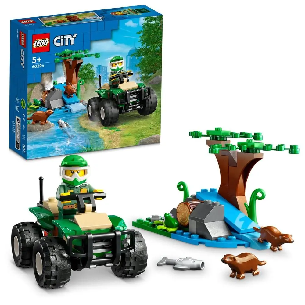 Lego City Atv And Otter Habitat Building Kit For Ages 5+ 1