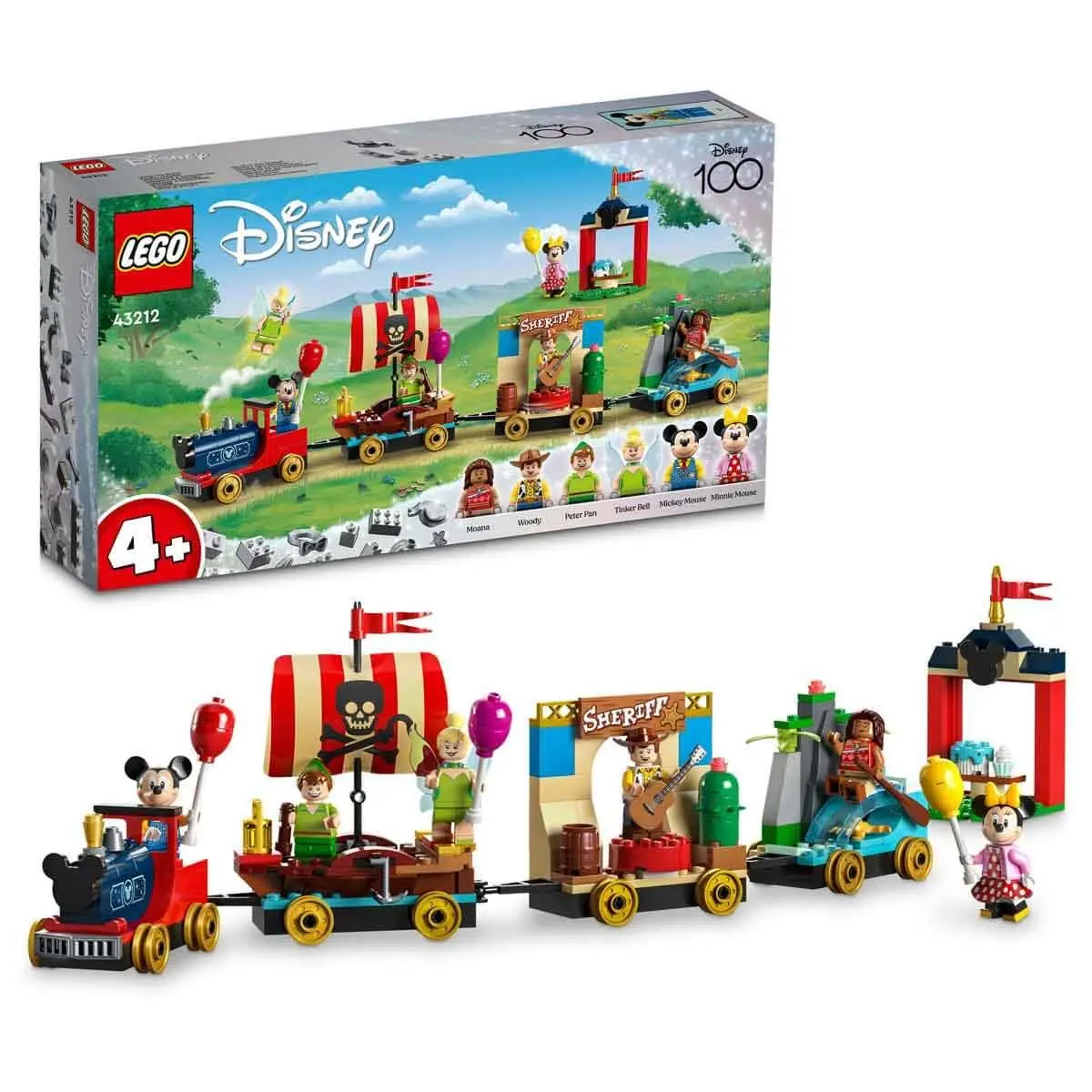 Lego Disneys 100Th Anniversary Celebration Train Building Kit For Ages 4+ 1