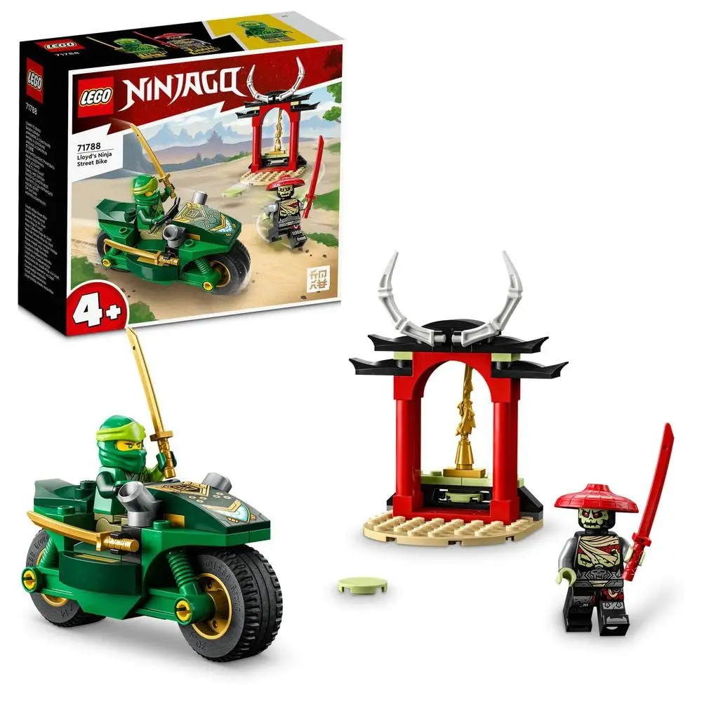 Lego Ninjago Lloyd’S Ninja Street Bike Building Kit For Ages 4+ 1