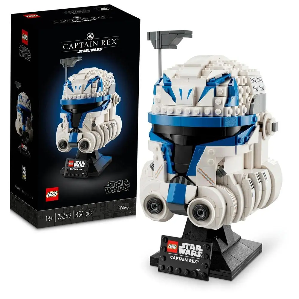Lego Star Wars Captain Rex Helmet Building Kit For Ages 18+ 1