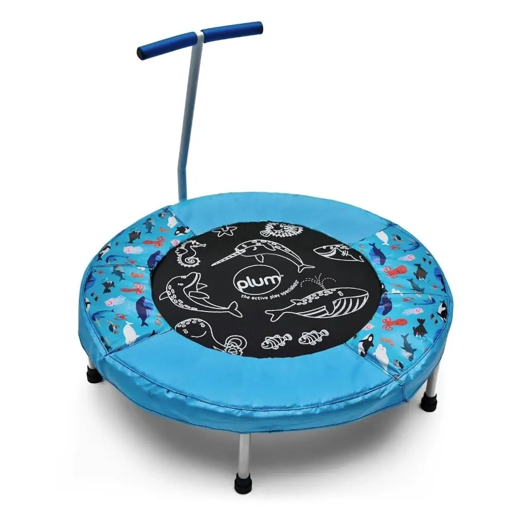 Plum Junior Ocean Bouncer With Sounds Trampoline For Kids Ages 3-5 Years 1