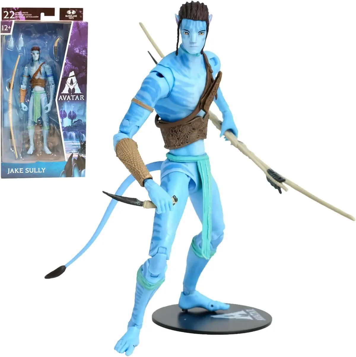 Mcfarlane Toys Disney Avatar Classic Jake Sully 7 Inch Action Figure 1