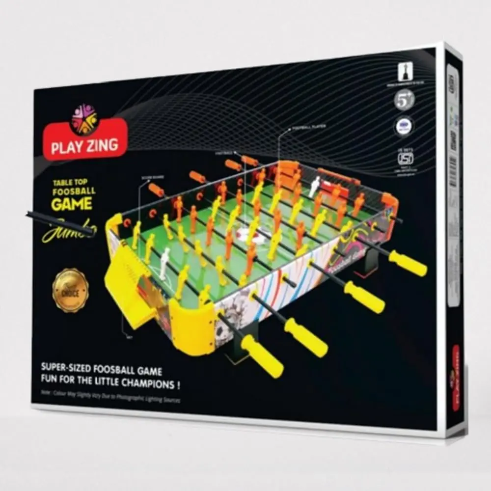 Simarr Play Zing Table Top Foosball Jumbo For Kids Ages 5 Years And Up 1