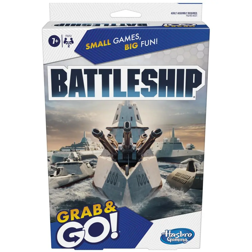 Hasbro Gaming Battleship Grab And Go Portable Travel Game For 2 Players Ages 7 And Up 1