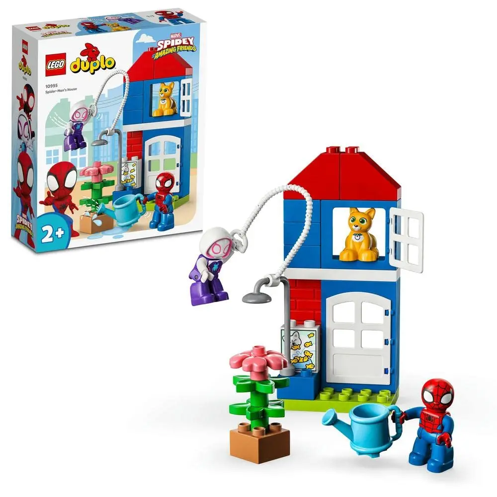 Lego Duplo Marvel Spider-Man’S House Building Kit For Ages 2+ 1
