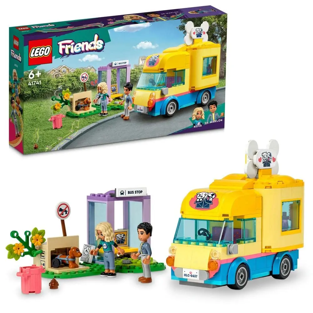 Lego Friends Dog Rescue Van Building Kit For Ages 6+ 1