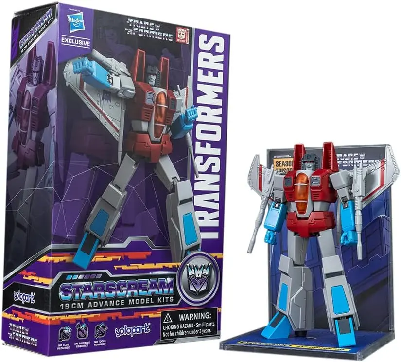Transformers Amk Series W2 Generation One Starscream Collectible Action Figure For Kids Ages 15+ 1