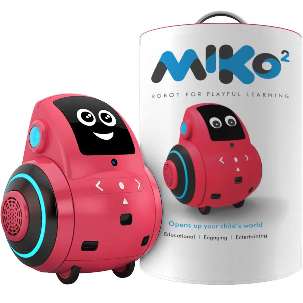 Miko My Companion Emotix Miko 2, Advanced Personal Robot For Kids, Martian Red 1