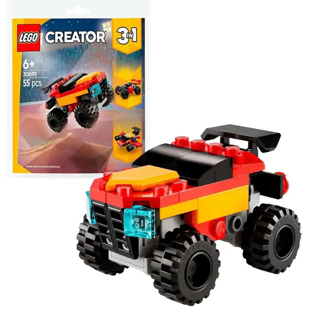 Lego Mini Convertible Monster Truck Building Kit For Ages 6+ 1