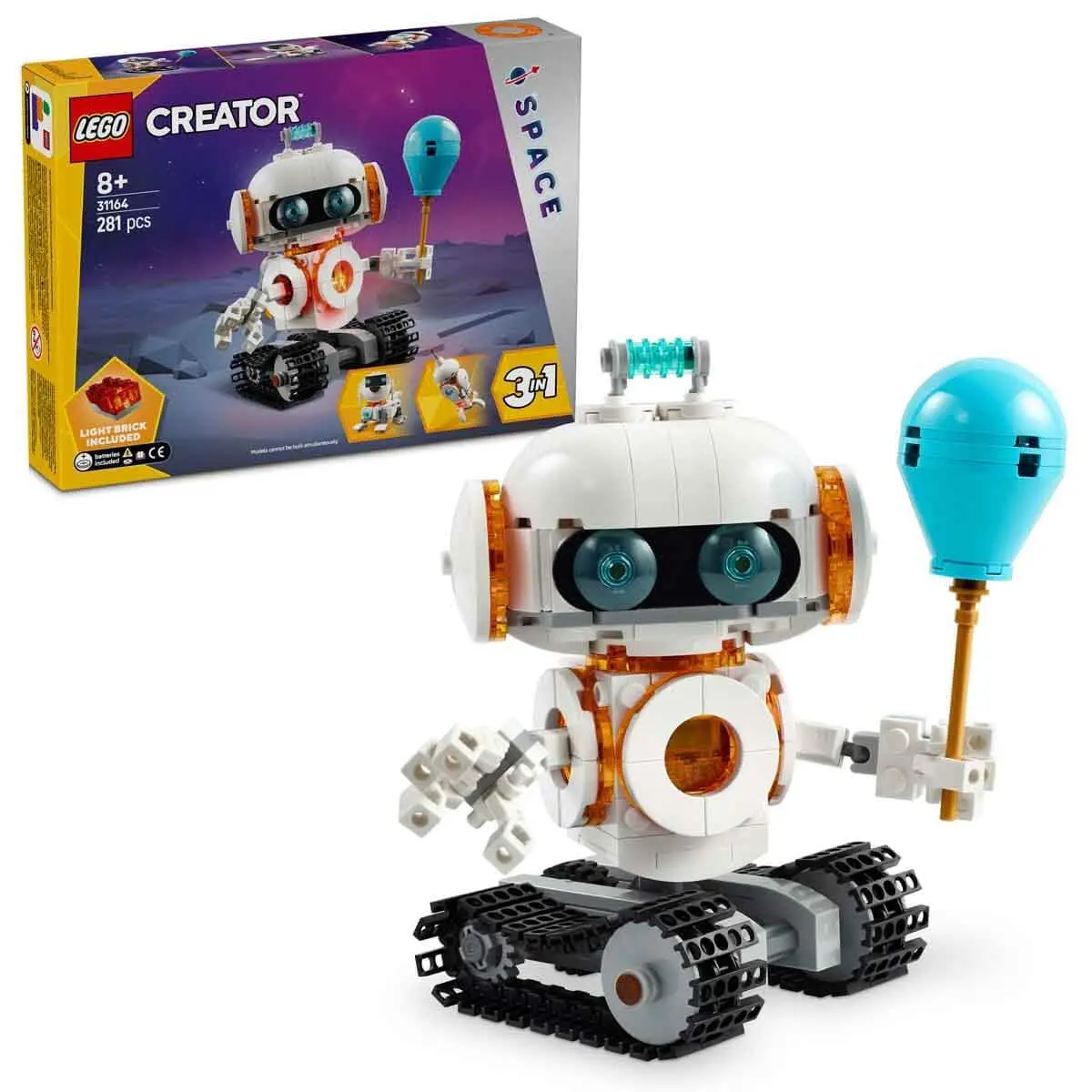 Lego Creator 3In1 Space Robot Toy Science Building Kit For Ages 8+ 1