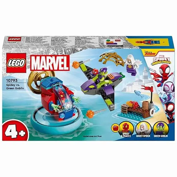 Lego Spidey Vs Green Goblin Super Hero Building Kit For Ages 4+ 1