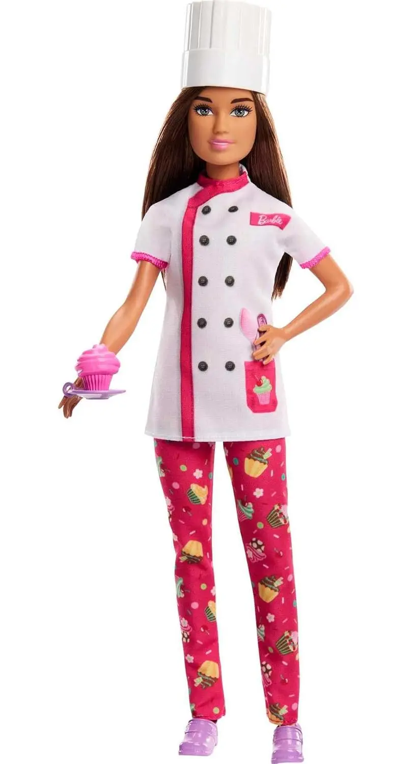 Barbie Careers Pastry Chef Doll For Kids Ages 3 Years And Up 1