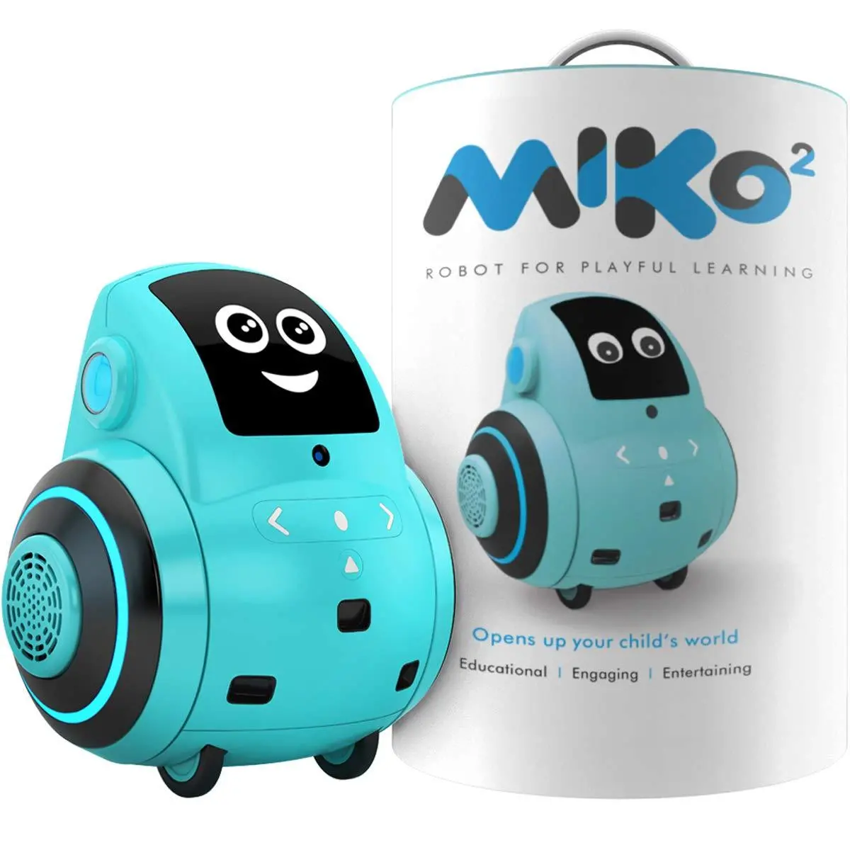 Miko My Companion Emotix Miko 2, Advanced Personal Robot For Kids, Pixie Blue 1