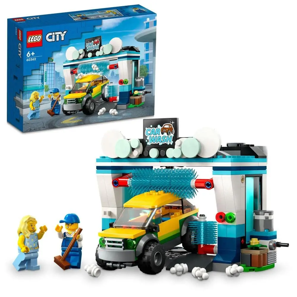 Lego City Car Wash Building Kit For Ages 6+ 1
