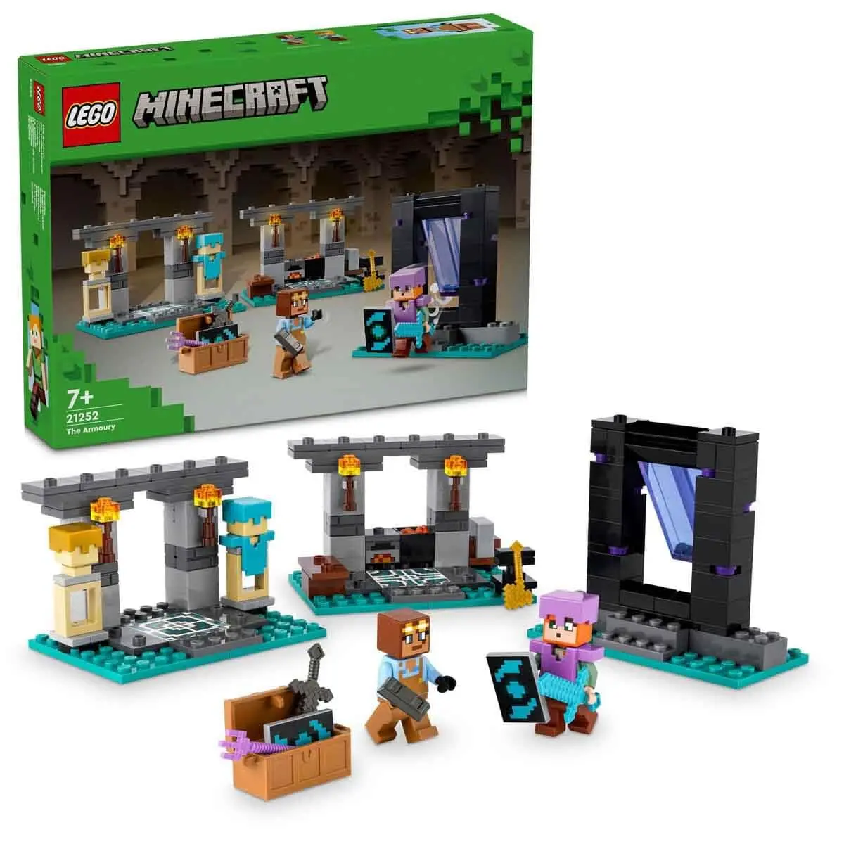 Lego Minecraft The Armory Set Building Kit For Ages 7+ 1