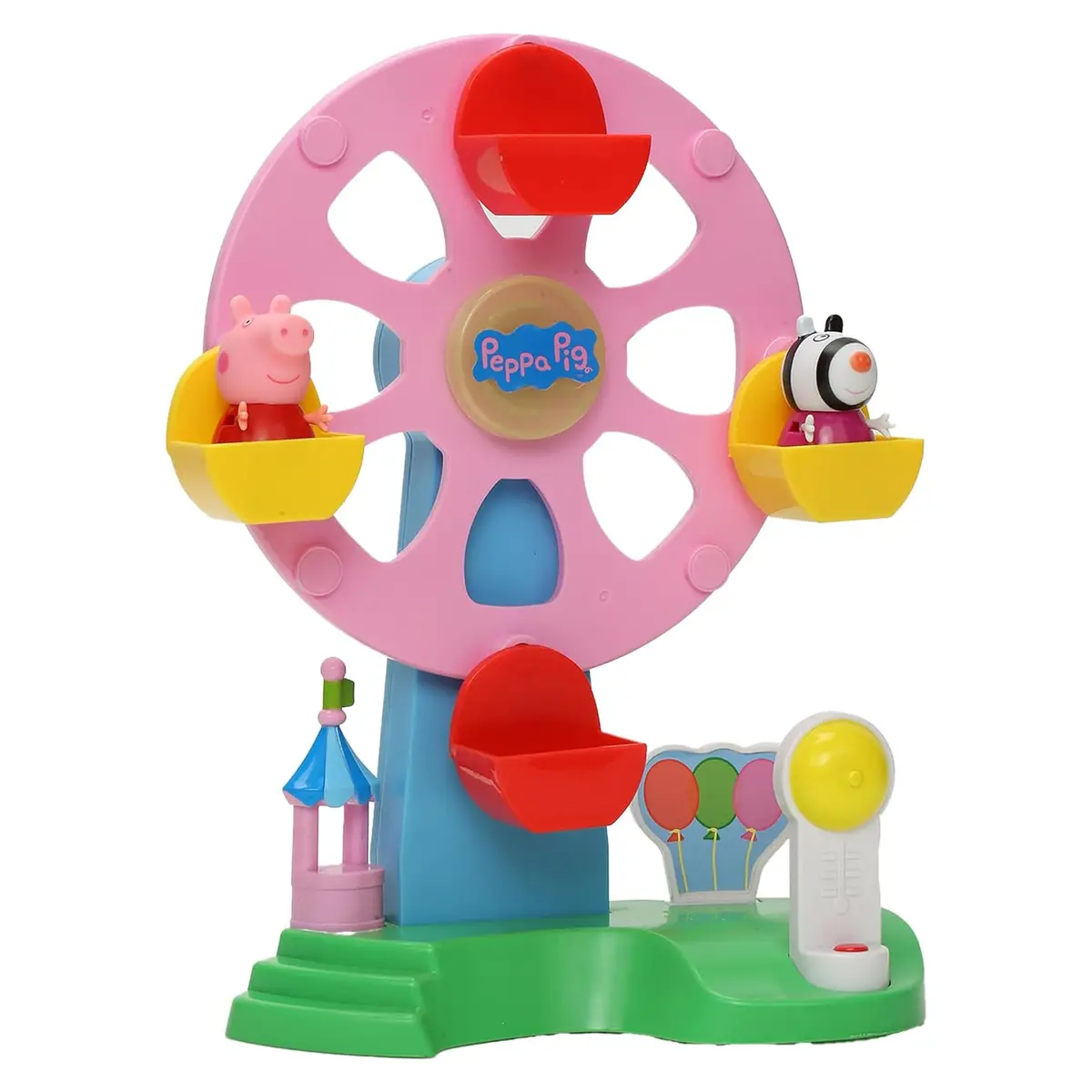 Peppa Pig Ferris Wheel Playset With Lights, Sounds And Motion Effects, Includes 2 Figures, Preschool Toy For Girls And Boys 3 Birthday Gift Toys For Kids 1