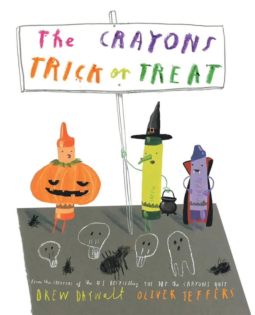 Oliver Jeffers The Crayons Trick Or Treat Board Book For Ages 3+ 1