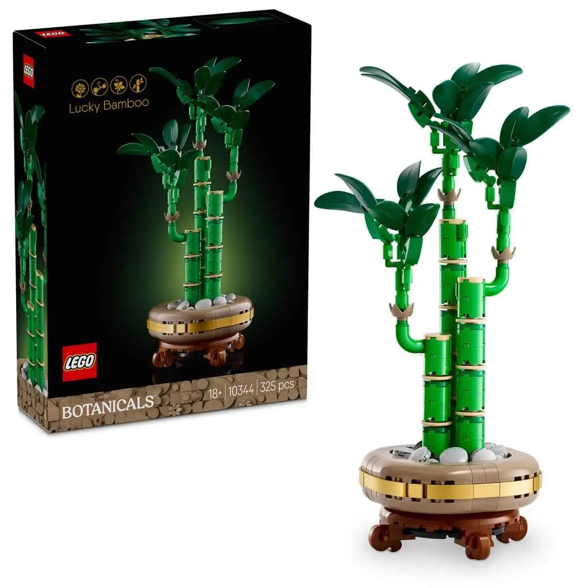 Lego Botanical Collection Lucky Bamboo Plant Building Kit For Ages 18+ 1