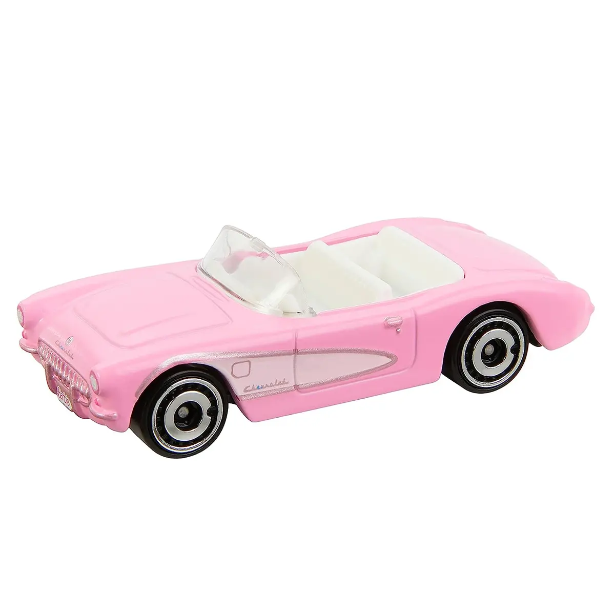 Hot Wheels Barbie The Movie Pink Corvette 1:64 Scale Die-Cast Car For Kids Ages 3+ 1