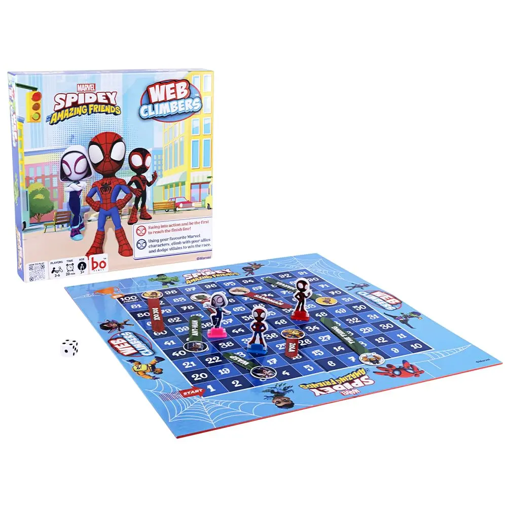 Bo Games Marvel Spidey And His Amazing Friends Activity Board Games Ages 3 And Up 1