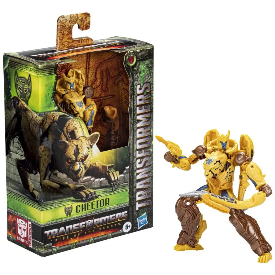 Transformers Rise Of The Beasts Movie 5-Inch Deluxe Class Cheetor Converting Action Figure For Ages 6 Years And Up 1